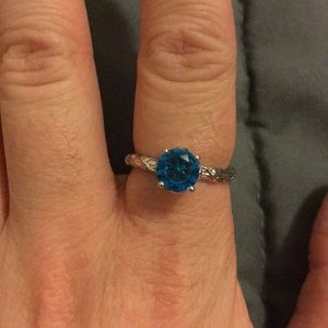 Gorgeous blue ring